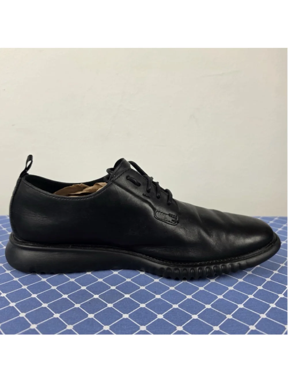 Mastermind Japan x Cole Haan Grand.ØS Black Leather Derby Shoes Men’s 10.5